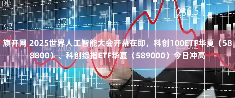 旗开网 2025世界人工智能大会开幕在即，科创100ETF华夏（588800）、科创综指ETF华夏（589000）今日冲高