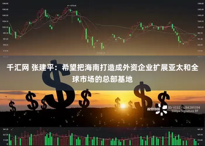 千汇网 张建平：希望把海南打造成外资企业扩展亚太和全球市场的总部基地